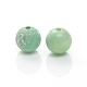 Perles turquoise (jaspe) australiennes naturelles G-F677-08-2