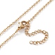 304 Stainless Steel Cable Chains Pendant Necklaces and Stud Earrings Sets SJEW-I205-03A-5
