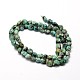 Natural African Turquoise(Jasper) Nuggets Beads Strands X-G-J335-43-2