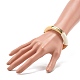 Chunky Curved Tube Beads Stretch-Armband für Teenager-Mädchen-Frauen BJEW-JB06991-02-3