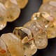 Chapelets de perles de citrine naturelle G-J332-B04-A-2