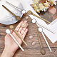 SUNNYCLUE DIY Blank Dome Bookmark Ruler Making Kit DIY-SC0021-02-3