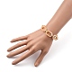 (vente d'usine de fêtes de bijoux) bracelets de chaîne de câble en acrylique et en aluminium BJEW-JB05425-05-4