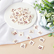 Nbeads 240Pcs 6 Style Cotton Sewing Labels FIND-NB0001-43-6
