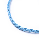 Cuerda de collares de cuero de imitación NCOR-R026-M-3