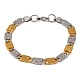 201 браслет из нержавеющей стали Mariner Link BJEW-B078-59GP-1