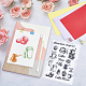 Clear Silicone Stamps DIY-WH0430-338B-4