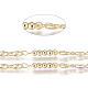 3.28 Fuß handgefertigte Perlenketten aus Messing X-CHC-I031-17G-1