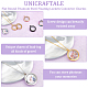 UNICRAFTALE 4Pcs 4 Sizes Living Memory Stainless Steel Crystal Photo Frame Locket Pendants Flat Round Floating Charm with Glass DIY Accessories for Jewelry Necklace Making STAS-UN0045-54-5