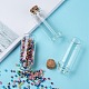 Botellas de vidrio frasco de vidrio grano contenedores AJEW-S074-02G-5