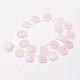 Natural Rose Quartz Beads Strands G-N0174-01-18x20mm-2