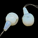 Opalite 3 trou perles de gourou pour la fabrication de bijoux bouddhistes G-R290-05A-1