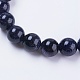 Bracelets réglables de perles tressées avec cordon en nylon BJEW-F308-55F-2
