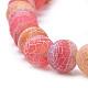 Natural Weathered Agate Beads Strands G-S259-05-8mm-4