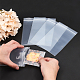 PandaHall 100pcs Clear Resealable Bags 10x15cm Plastic Zip Bags for Small Items Jewelry Packing OPP-WH0005-12E-4