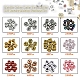Metallic Colour Letter Beads Kit for DIY Jewelry Making Findings Kit DIY-YW0004-85-2