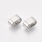 304 Stainless Steel Slide Charms STAS-T045-46P