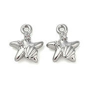 Латунные микро проложить кубического циркония подвески KK-U045-09P