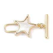 Застежки-тогл из латуни KK-K391-02G