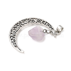 Pendentifs en améthyste naturelle brute brute&nbsp;GG-CBA2C9C-01AS