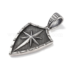 Wikinger-Anhänger aus chirurgischem Edelstahl 316&nbsp;STAS-E212-12AS