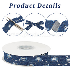 Ruban en tissu denim&nbsp;OCOR-WH20022-014C