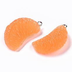 Pendenti in resina opaca&nbsp;X-RESI-T028-72