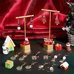 DIY-Set zur Herstellung weihnachtlicher Ohrhänger&nbsp;DIY-SC0019-52
