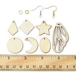 DIY unfertiges Rohling-Ohrring-Herstellungsset&nbsp;DIY-FS0004-09