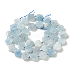 Natürliche Aquamarin Perlen Stränge&nbsp;G-P534-A08-02