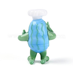 Handgefertigte Glasmalerei-Kochfiguren als Dekoration&nbsp;LAMP-T025-12M