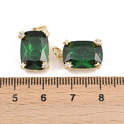 Ottone con pendenti a zirconi&nbsp;KK-B157-24G