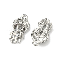 Pendentifs en alliage avec strass de cristal&nbsp;X-FIND-G108-04B-P