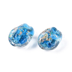 La main de perles de verre de feuille&nbsp;FOIL-N035-02C