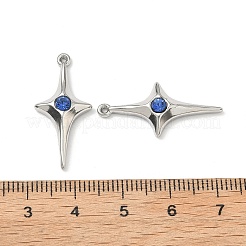 Colgantes de rhinestone de acero inoxidable 304&nbsp;X-STAS-L308-04B-P