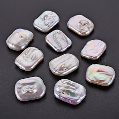 Perles de perles keshi naturelles&nbsp;PEAR-N020-K02
