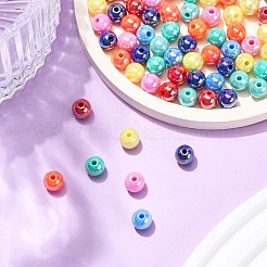 200 Stück undurchsichtige Acrylperlen&nbsp;MACR-FP0001-17A