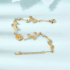 Bracelets à maillons en acier inoxydable 304&nbsp;SA-CBA7A0F-09G