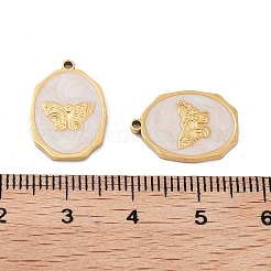 Ionenplattierung (IP) 316 chirurgischer Edelstahlanhänger&nbsp;STAS-U014-43G