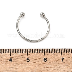 Offener Manschettenring aus Edelstahl 304 mit Kugelenden&nbsp;STAS-K320-02P