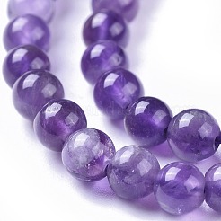Natürlichen Amethyst Perlen Stränge&nbsp;G-I256-02C