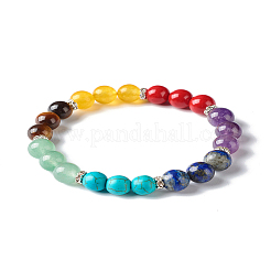 7 Chakra-Heilungs-Reiki-Yoga-Armband für Mädchenfrauen&nbsp;X1-BJEW-TA00020