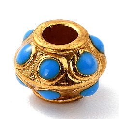 Legierung Emaille-Perlen&nbsp;ZIRC-I054-33G