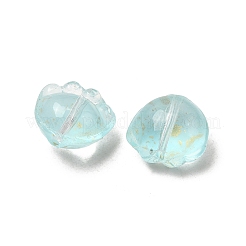 Abalorios de vidrio transparentes&nbsp;GLAA-D304-02A