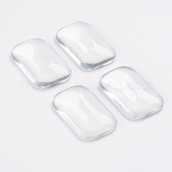 Cabochons en verre transparent&nbsp;GGLA-TAC0001-03