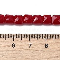 Chapelets de perles en verre opaques&nbsp;GLAA-L050-C19