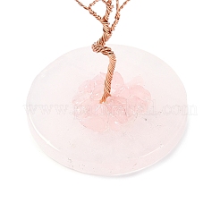 Baumschmuck aus natürlichen Amethystsplittern&nbsp;DJEW-S001-01B