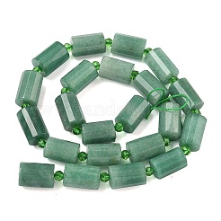 Natürlichen grünen Aventurin Perlen Stränge&nbsp;G-G453-E07-10x14mm