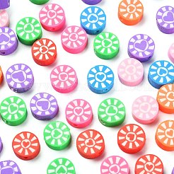 200 Stück handgefertigte Fimo-Perlen&nbsp;CLAY-CJ0001-62
