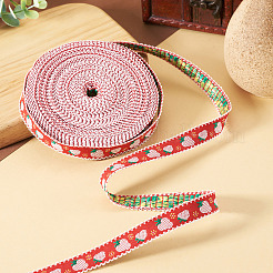10 mètre de ruban de fraise en polyester&nbsp;OCOR-TA0003-62A